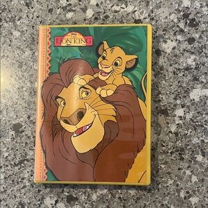 The Lion King Read Along with CD & Cassette & Book - Yellow/Brown